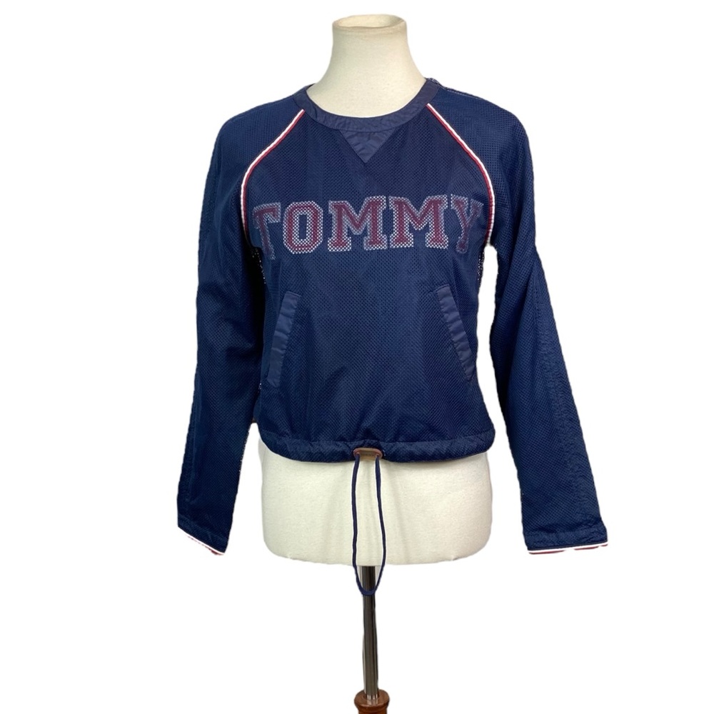 Vintage Y2K Tommy jeans windbreaker mesh jacket size XS